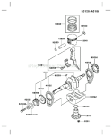 Page J Diagram and Parts List for FE250D AS03 Kawasaki Engine