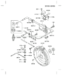 Page F Diagram and Parts List for FE250D AS03 Kawasaki Engine