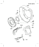 Page D Diagram and Parts List for FE250D AS04 Kawasaki Engine