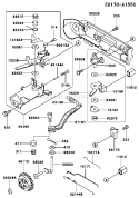 Page C Diagram and Parts List for FE250D AS07 Kawasaki Engine