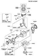 Page J Diagram and Parts List for FE250D AS08 Kawasaki Engine