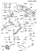 Page C Diagram and Parts List for FE250D AS08 Kawasaki Engine