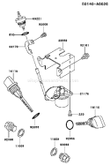 Page I Diagram and Parts List for FE250D AS53 Kawasaki Engine