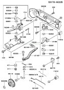 Page C Diagram and Parts List for FE250D BS00 Kawasaki Engine