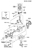 Page J Diagram and Parts List for FE250D CS09 Kawasaki Engine