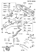 Page C Diagram and Parts List for FE250D CS09 Kawasaki Engine