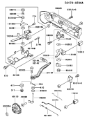 Page C Diagram and Parts List for FE250D BS05 Kawasaki Engine