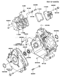 Page E Diagram and Parts List for FE250D BS05 Kawasaki Engine