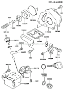 Page I Diagram and Parts List for FE290D AS14 Kawasaki Engine