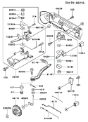 Page C Diagram and Parts List for FE290D AS22 Kawasaki Engine