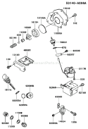 Page I Diagram and Parts List for FE290D AS22 Kawasaki Engine
