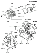 Page E Diagram and Parts List for FE290D AS23 Kawasaki Engine