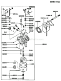 Page B Diagram and Parts List for FE290D CS02 Kawasaki Engine
