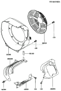 Page D Diagram and Parts List for FE290D CS02 Kawasaki Engine