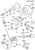 Page I Diagram and Parts List for FE290D DS03 Kawasaki Engine