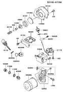 Page I Diagram and Parts List for FE290R AS01 Kawasaki Engine