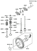 Part Location Diagram of 92144-2318 Kawasaki Spring