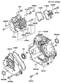Page E Diagram and Parts List for FE350D AS01 Kawasaki Engine