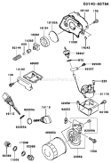 Page I Diagram and Parts List for FE350D AS07 Kawasaki Engine