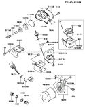 Page I Diagram and Parts List for FE350D AS16 Kawasaki Engine