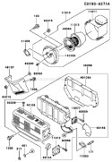 Page A Diagram and Parts List for FE350D AS17 Kawasaki Engine