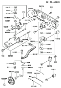 Page C Diagram and Parts List for FE350D AS17 Kawasaki Engine
