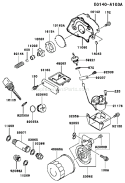 Page I Diagram and Parts List for FE350D BS13 Kawasaki Engine