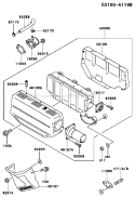 Page A Diagram and Parts List for FE350D CS05 Kawasaki Engine
