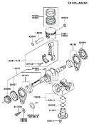Part Location Diagram of 13029-2118 Kawasaki DISCONTINUED