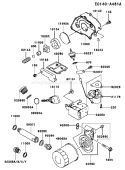 Page I Diagram and Parts List for FE350D ES12 Kawasaki Engine