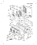 Page A Diagram and Parts List for FE350G AA50 Kawasaki Engine
