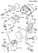 Page I Diagram and Parts List for FE350G AA50 Kawasaki Engine