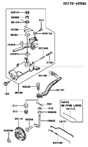 Page C Diagram and Parts List for FE400D CS04 Kawasaki Engine
