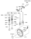 Page L Diagram and Parts List for FE400D DS04 Kawasaki Engine