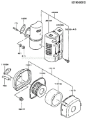 Page A Diagram and Parts List for FG150G BS00 Kawasaki Engine
