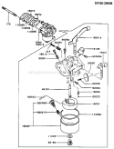 Page B Diagram and Parts List for FG150G BS00 Kawasaki Engine