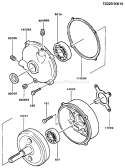 Page J Diagram and Parts List for FG150R AS00 Kawasaki Engine