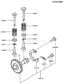 Page L Diagram and Parts List for FG150D DS00 Kawasaki Engine