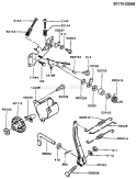 Page C Diagram and Parts List for FG150D DS00 Kawasaki Engine