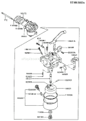 Page B Diagram and Parts List for FG200D AS04 Kawasaki Engine