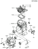 Page E Diagram and Parts List for FG200D AS02 Kawasaki Engine