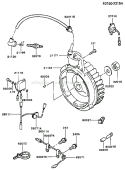 Page F Diagram and Parts List for FG200D GS00 Kawasaki Engine
