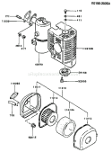 Page A Diagram and Parts List for FG200R AS01 Kawasaki Engine