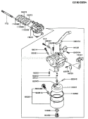 Page B Diagram and Parts List for FG200D GS00 Kawasaki Engine