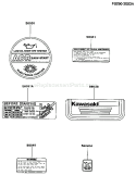 Page H Diagram and Parts List for FG150D DS00 Kawasaki Engine