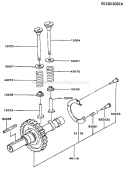 Page L Diagram and Parts List for FG270G AS00 Kawasaki Engine