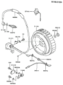 Page F Diagram and Parts List for FG270G AS00 Kawasaki Engine
