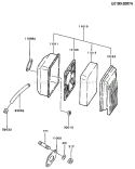 Page A Diagram and Parts List for FG270G AS01 Kawasaki Engine