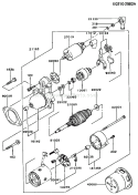 Page J Diagram and Parts List for FG270G AS01 Kawasaki Engine