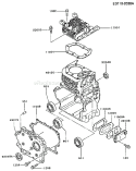 Page E Diagram and Parts List for FG270G AS01 Kawasaki Engine